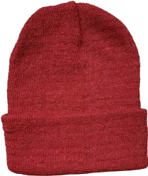 144 Wholesale Yacht & Smith Kids Winter Beanies In Dark Assorted Colors