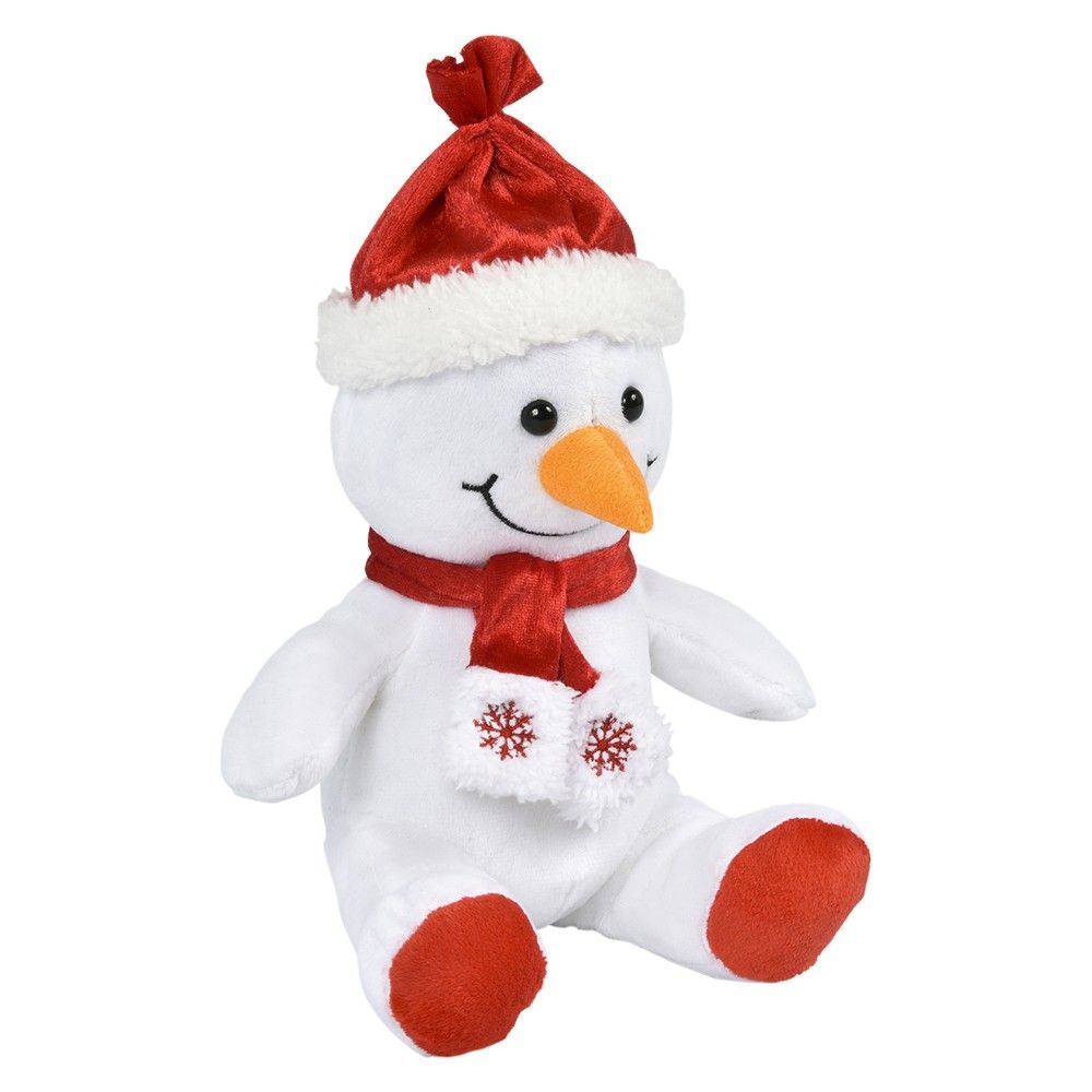 80 of 8 inch Christmas Plush Characters With Scarf