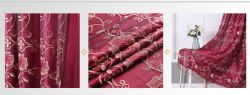 12 Pieces Curtain Panel Color Navy - Window Curtains