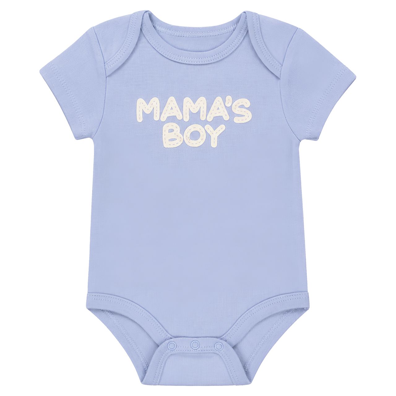 48 pieces 5-Piece Baby Bodysuit Set With Hat & Socks - Mama's Boy - Baby Apparel
