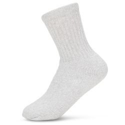 24 Pairs Yacht & Smith Kids Sports Crew Socks, Wholesale Bulk Pack Athletic Sock Size 6-8 - Boys Crew Sock