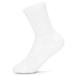 24 Pairs Yacht & Smith Kids Sports Crew Socks, Wholesale Bulk Pack Athletic Sock Size 6-8 - Boys Crew Sock