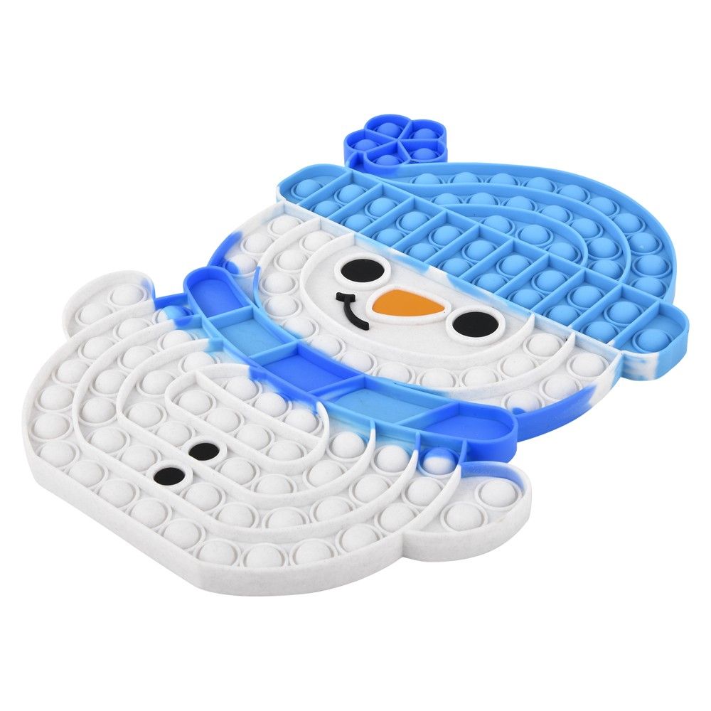 24 pieces Snowman Mega Bubble Popper 13' - Fidget Spinners