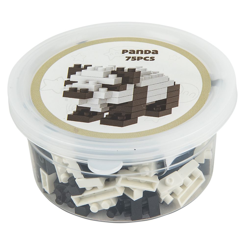 60 pieces Mini Blocks Panda - Puzzles
