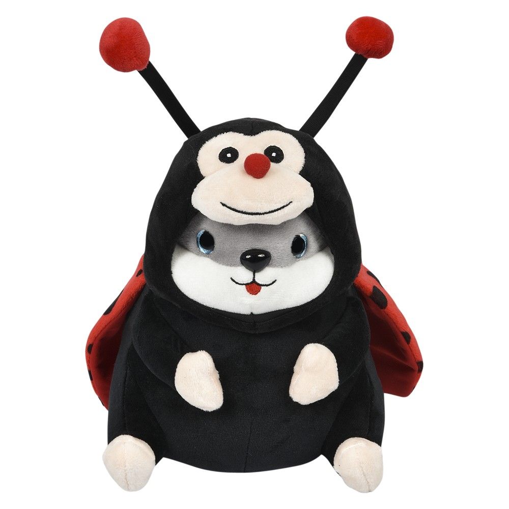 36 pieces 8.5" Dressed Hamster Lady Bug - Plush Toys