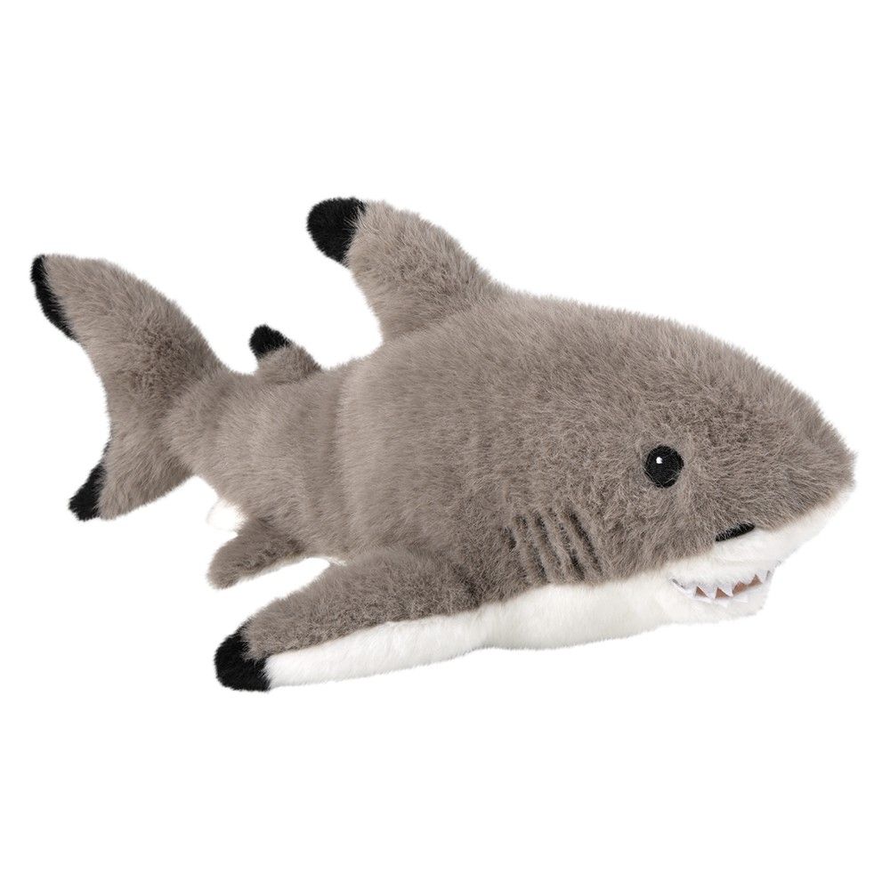 24 pieces 15 inch Animal Den Black Tip Shark - Plush Toys