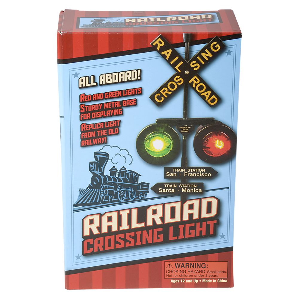 24 pieces of 9" Railroad Crossing Light