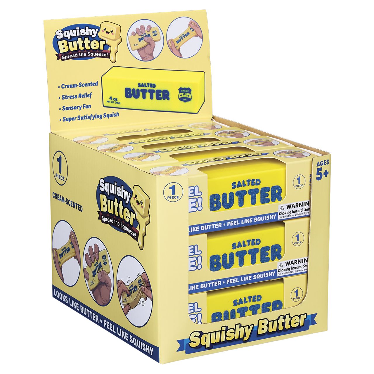 288 pieces Squishy Butter Scented Stress Relief Toy - Slime & Squishees