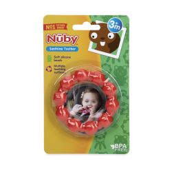 64 Wholesale Nuby Silicone Teether Ring