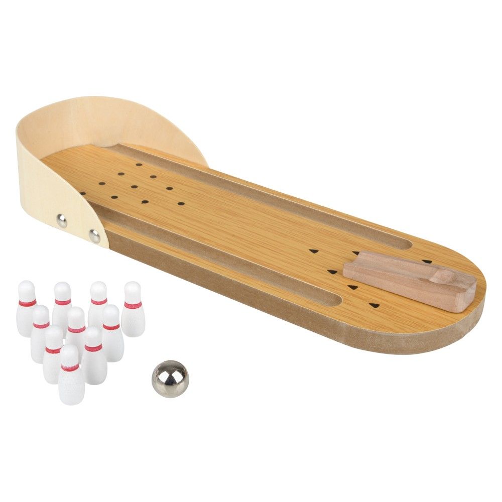 24 pieces Desktop Wooden Bowling Game - Store
