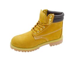 6 Wholesale Mens Construction Boots Assorted Sizes