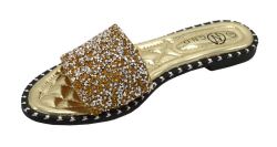 12 Pairs Sandals For Women In Gold Size 6-10 - Women's Sandals
