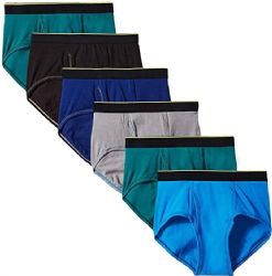 144 Pieces Yacht And Smith Mens Cotton Brief Size Medium Assorted Colors - Mens Underwear