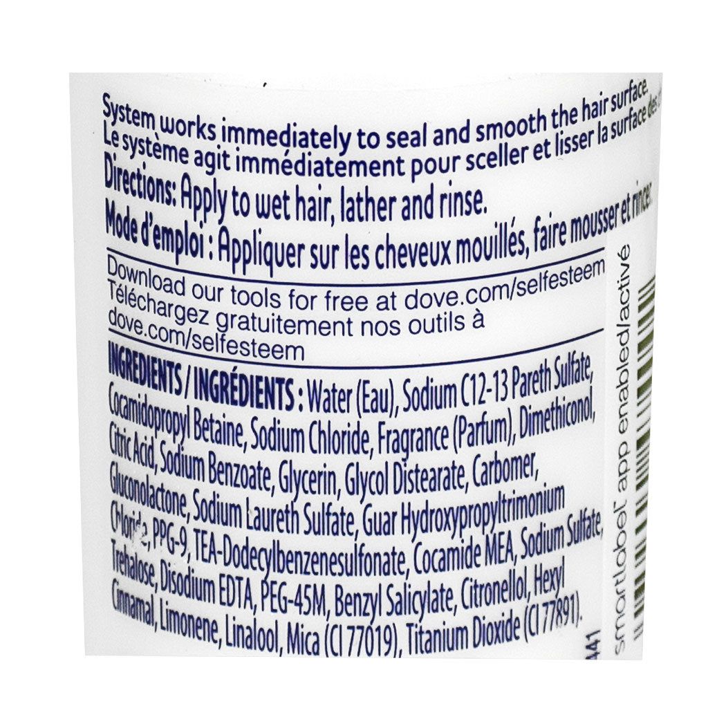 24 pieces of Travel Size Dove Intensive Repair Revitalisant Shampoo - 3 Oz.