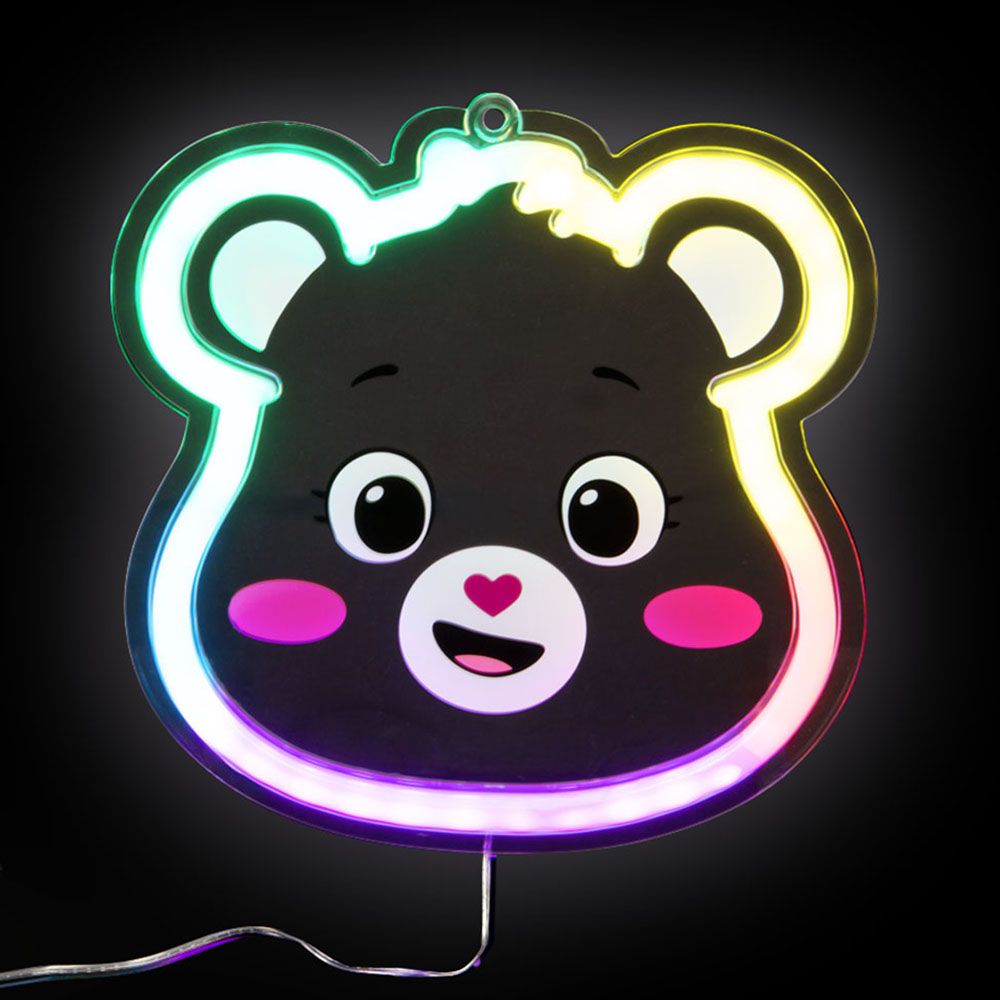 10 of Care Bears Neon Multicolored Wall Decor