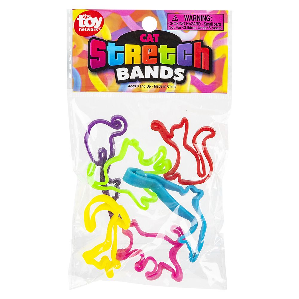 288 pieces Cat Stretch Bands - Rubber Bands