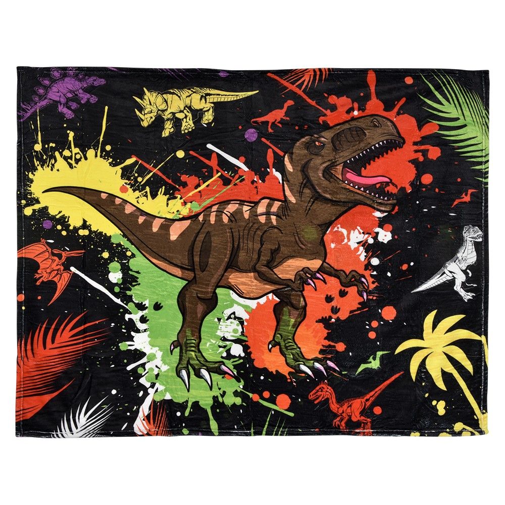 20 pieces 50 X 60" Dinosaur Blanket - Micro Plush Blankets