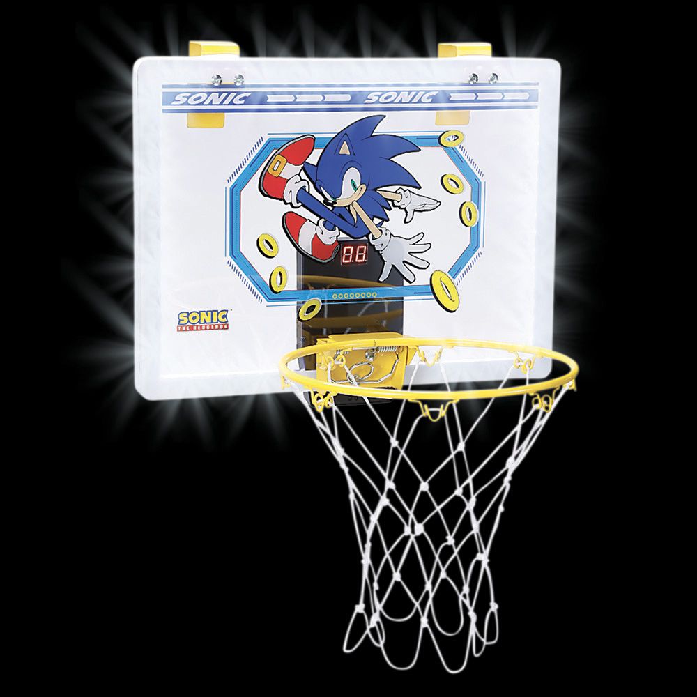 6 of Sonic 16-inchx11-inch Led Over The Door Basketball Hoop
