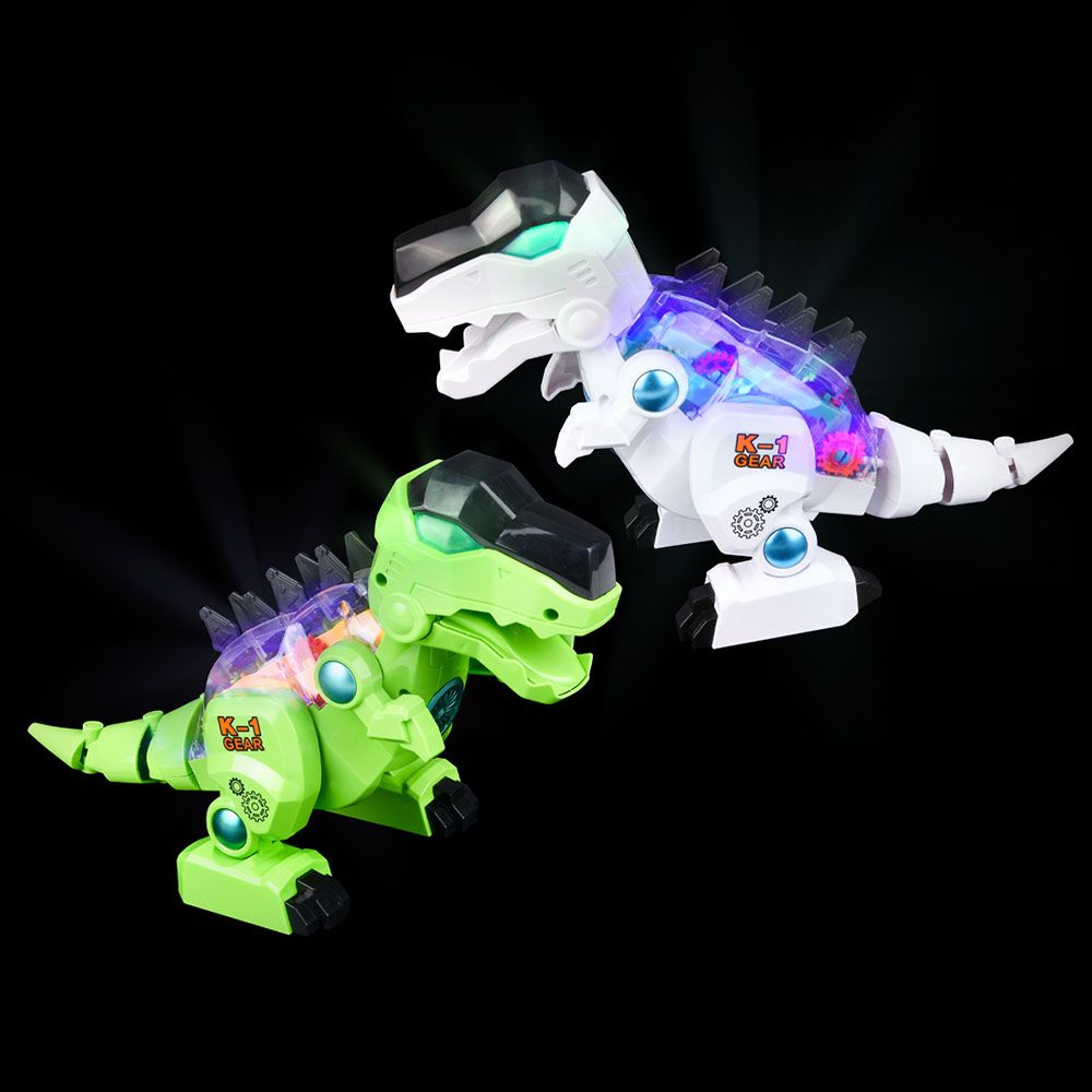 24 pieces 10" LighT-Up Gear T-Rex - Light Up Toys