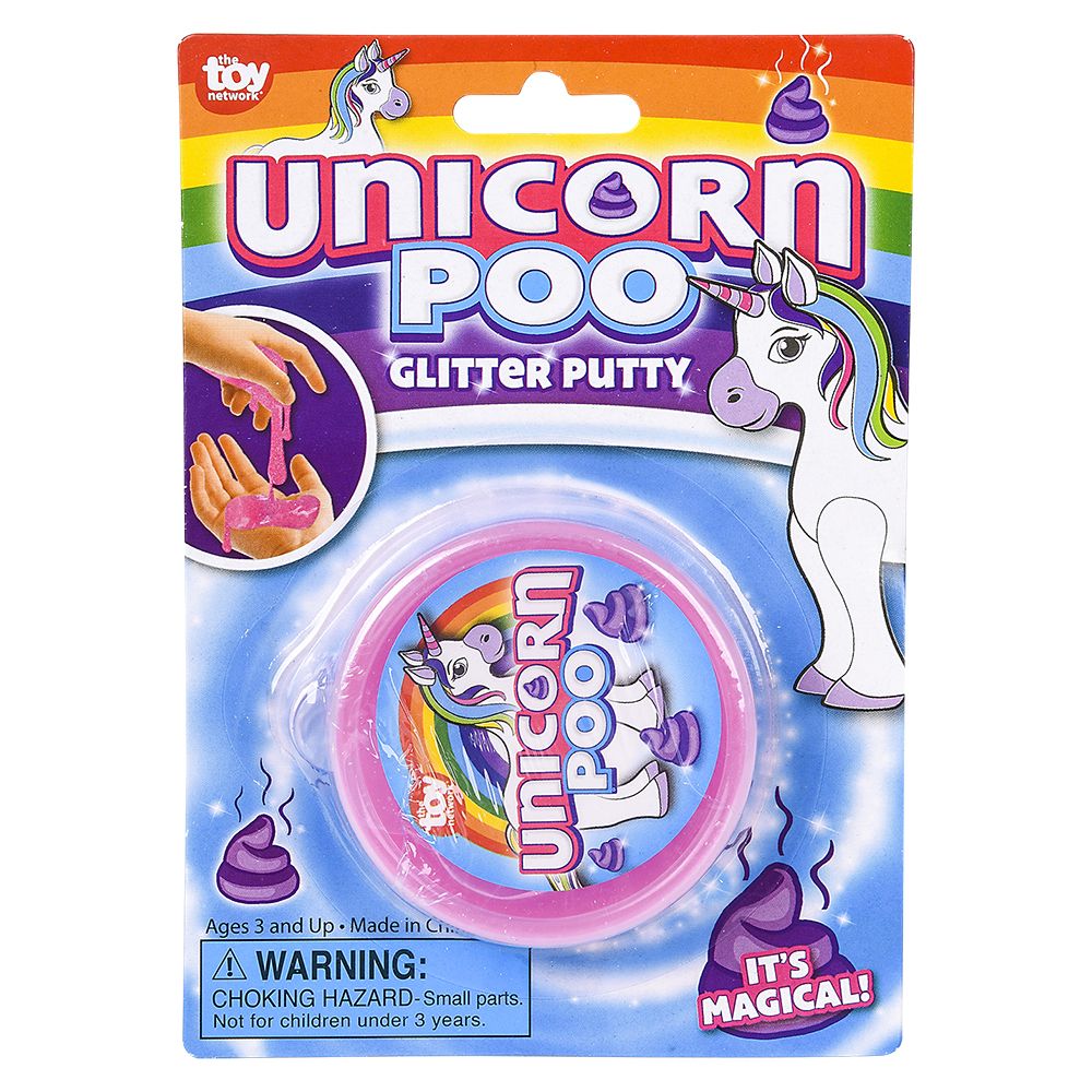 144 pieces 3" Unicorn Poo Putty - Slime & Squishees