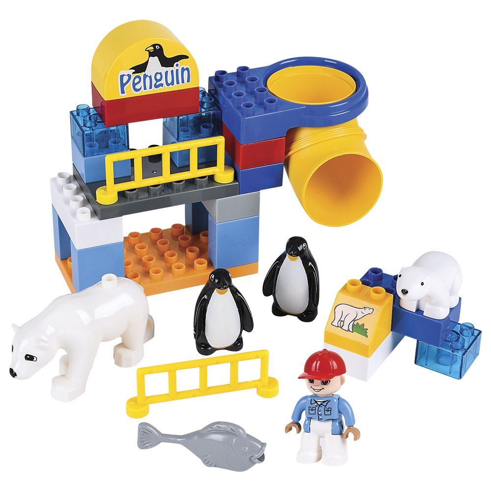 12 pieces 32pc Zoo Block Set - Store