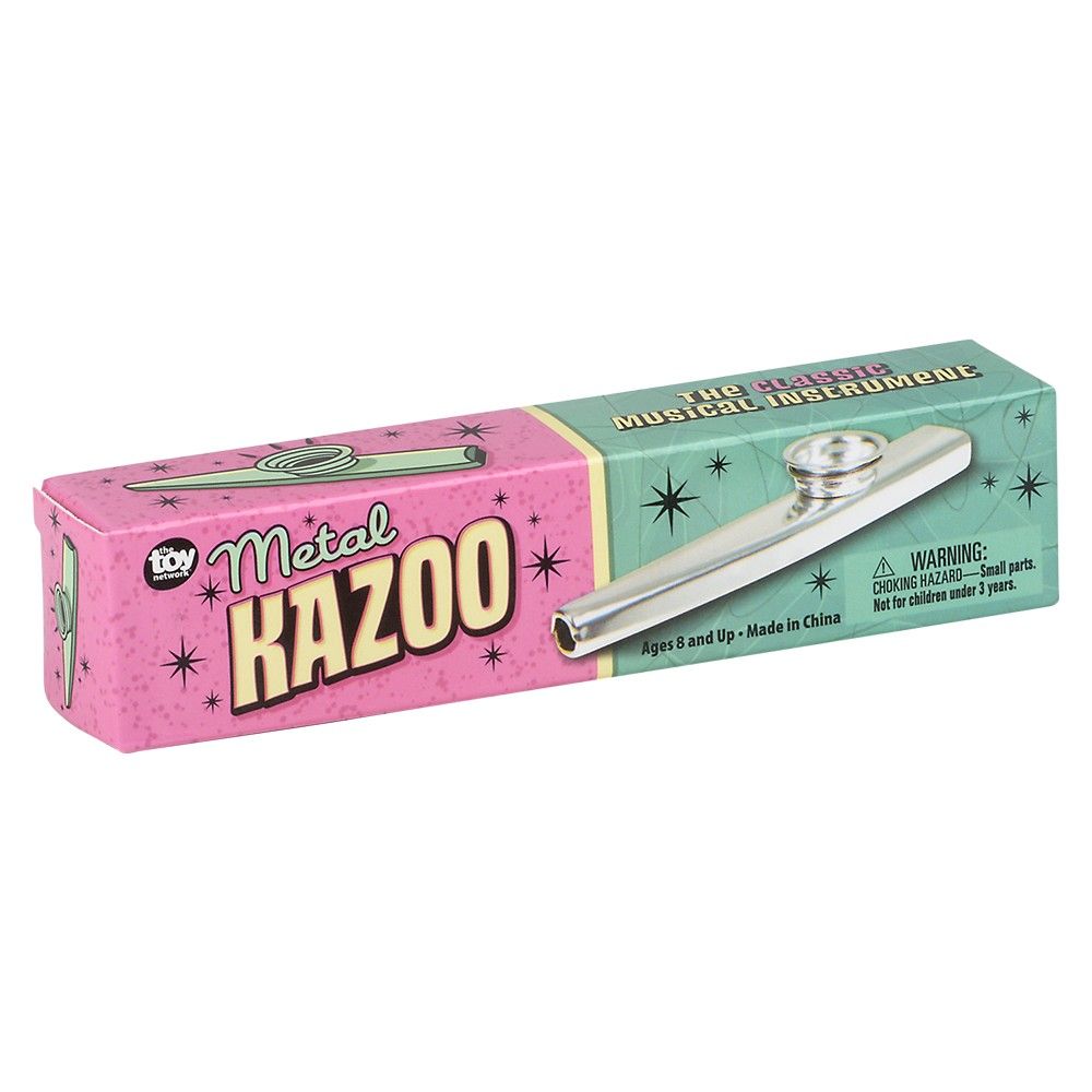 144 pieces 4.75" Metal Kazoo - Store