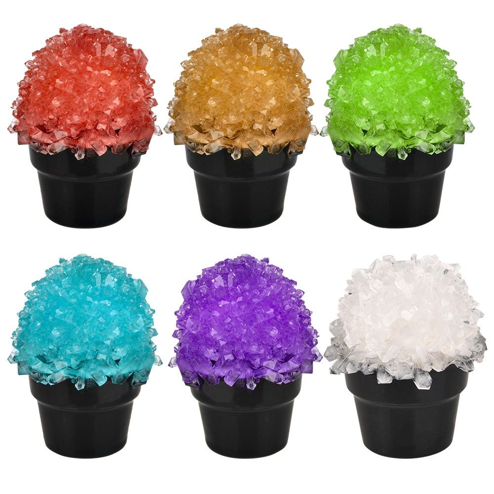 48 pieces EdU-Stem Growing Crystal Cactus Kit - Magic & Joke Toys