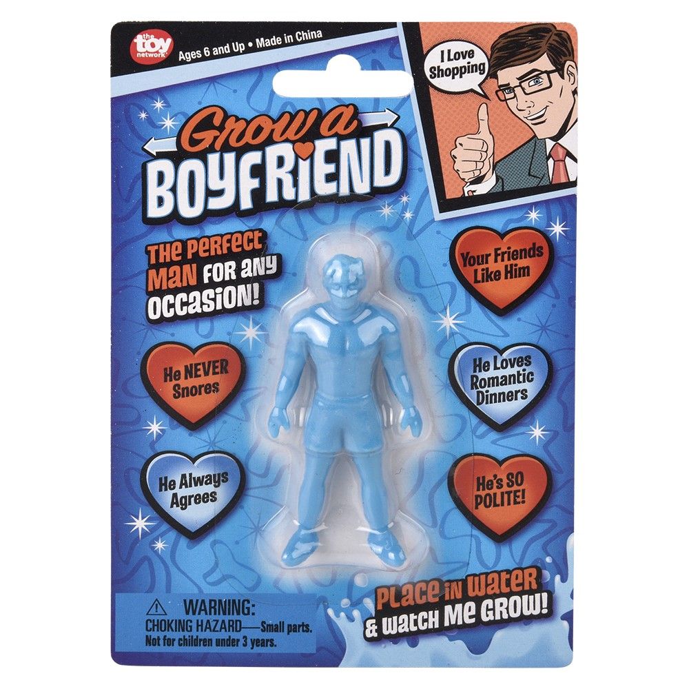 144 pieces 2.7 Inch Grow A Boyfriend 12ct - Magic & Joke Toys