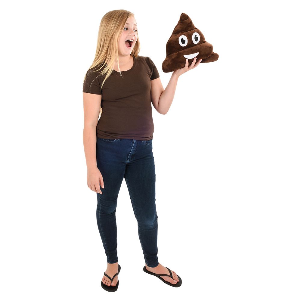 12 pieces 12" Poop Emoticon Pillow - Plush Toys