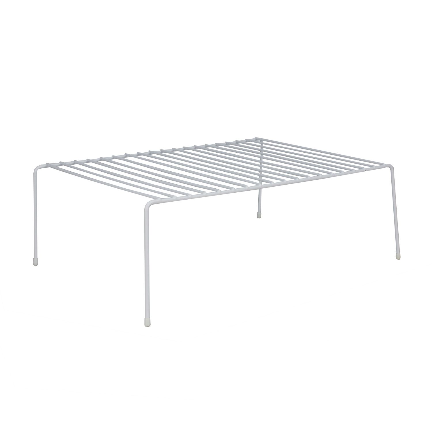 6 pieces of 3 Piece Vinyl Coated Steel Cabinet Organizer, White