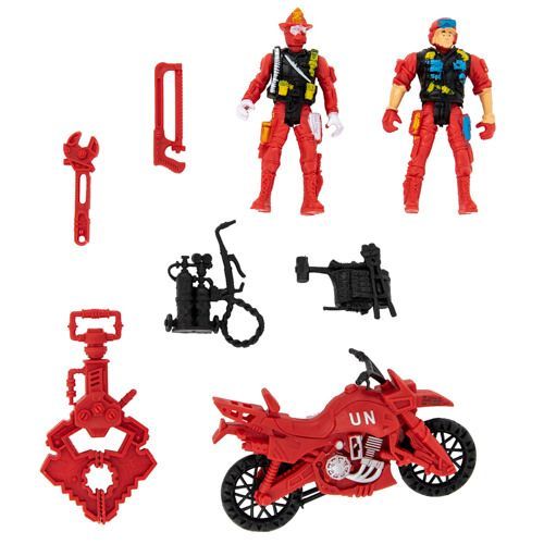 24 Pieces Fire Academy Play Set - 8 Piece Set - Car, Planes, Trains & Bikes