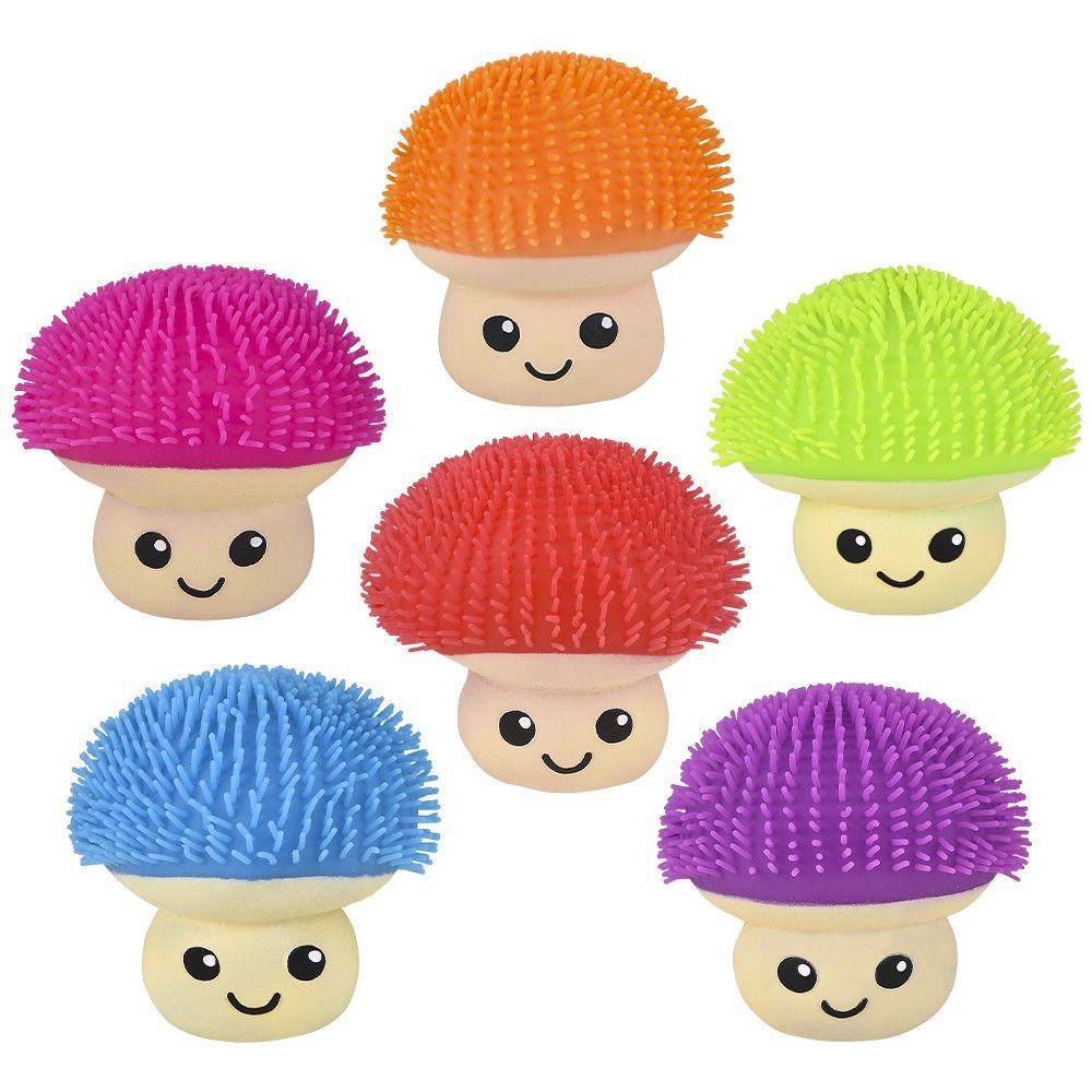 144 pieces 3.5" Puffer Mushroom - Slime & Squishees