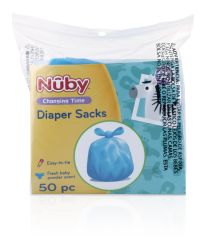 24 Wholesale Nuby Scented Diaper Sacks (50 Count)