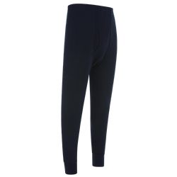 24 Pieces Mens Cotton Thermal Waffle Pants, Navy Size 2X-Large - Mens Thermals