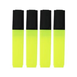 96 Pieces of 4 Pack Of Yellow Highlighters
