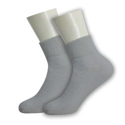120 Pairs Ankle Loose Fit Diabetic Wholesale Socks Size 10-13 In 3 Assorted Colors - Socks & Hosiery