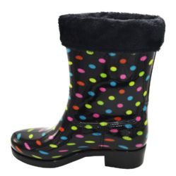 12 Pieces Womens Rain Boots Specially Designed Lightweight Color Black Size 6-10 - Women's Boots
