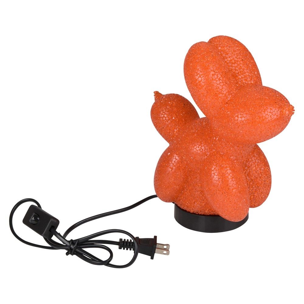 12 of 8.25" Sparkle Balloon Dog Lamp
