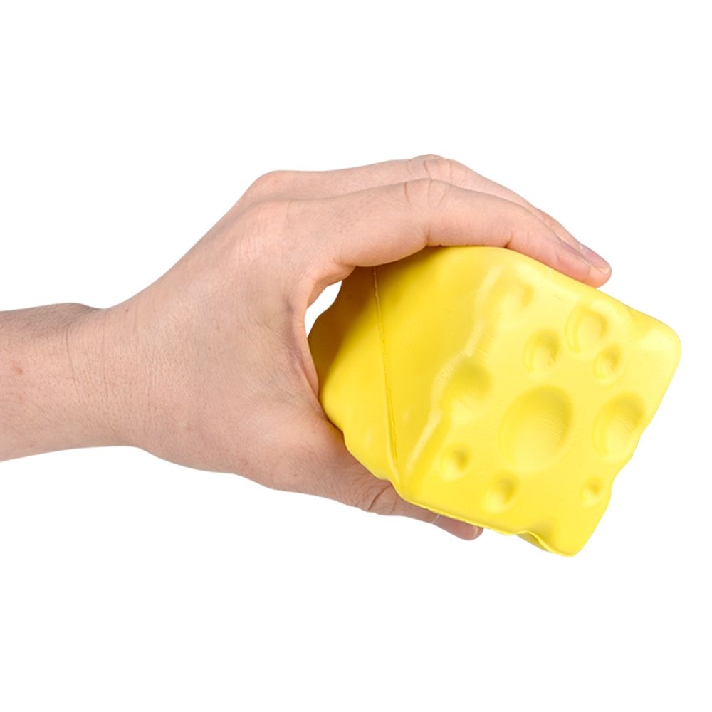 144 pieces 2.75" Super Soft Slow Rise Squish Cheese 12ct - Slime & Squishees
