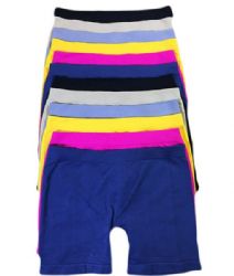 60 Pieces Femina Girl's Seamless Shorts. Size Medium - Girls Leggings