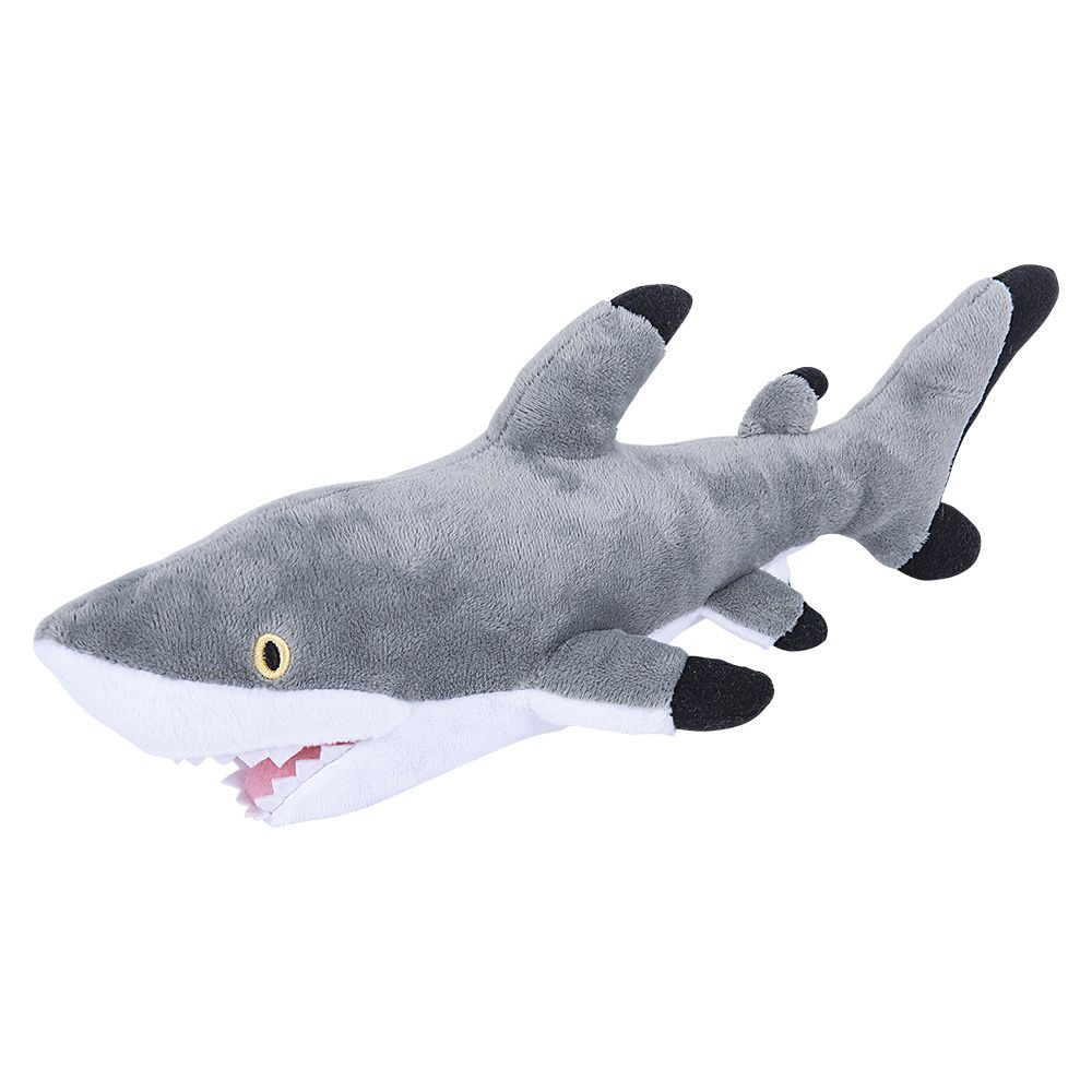 12 pieces 22" Ocean Safe Black Tip Shark - Plush Toys