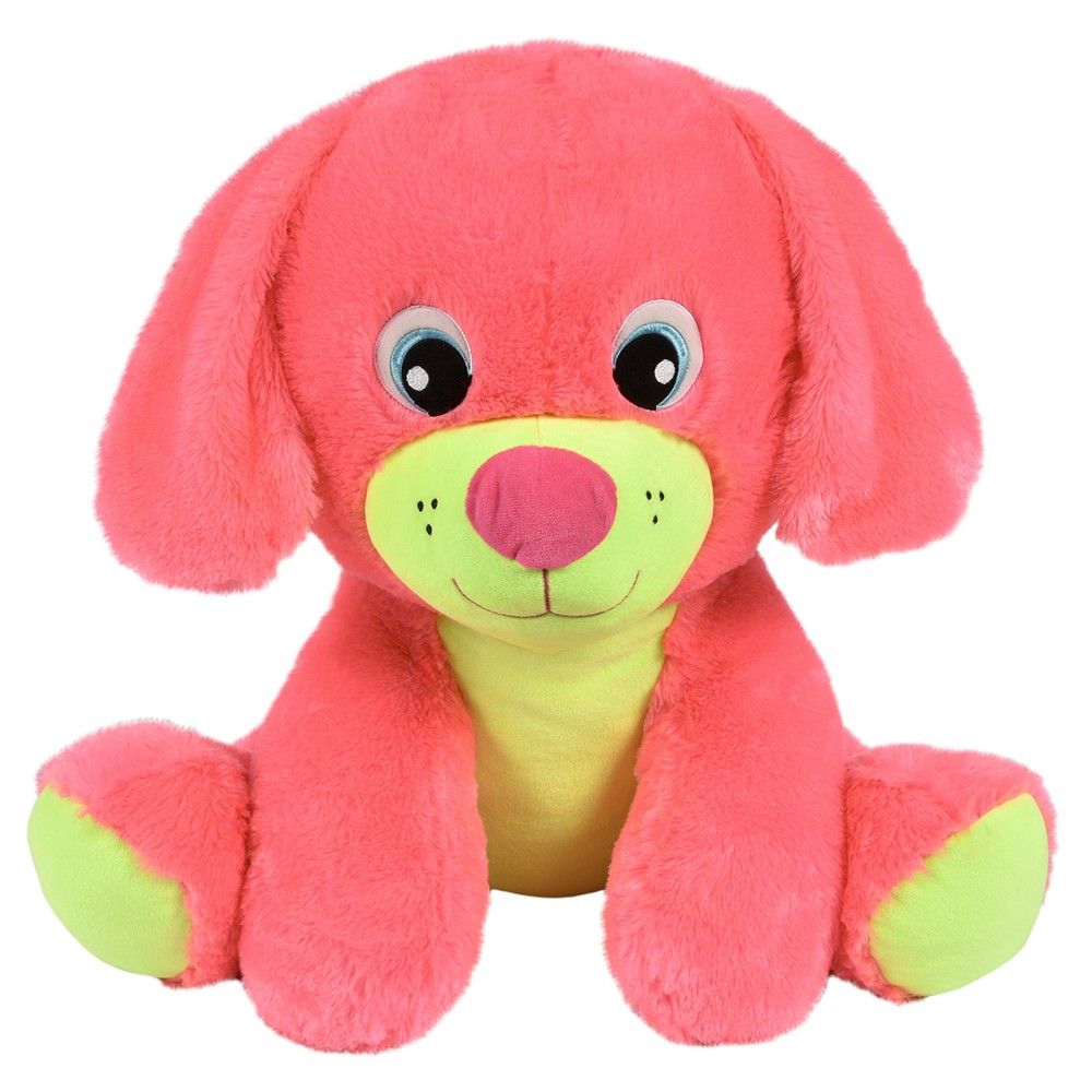 4 pieces 21 inch Neon Animal Assortment (ss) - Plush Toys