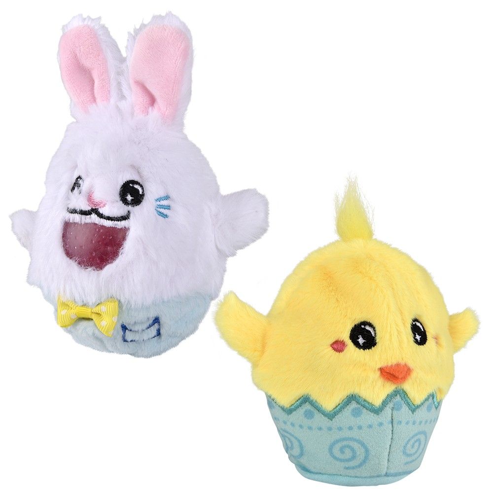 72 of Squeezy Bead Easter Plush 3 inch 12/disp
