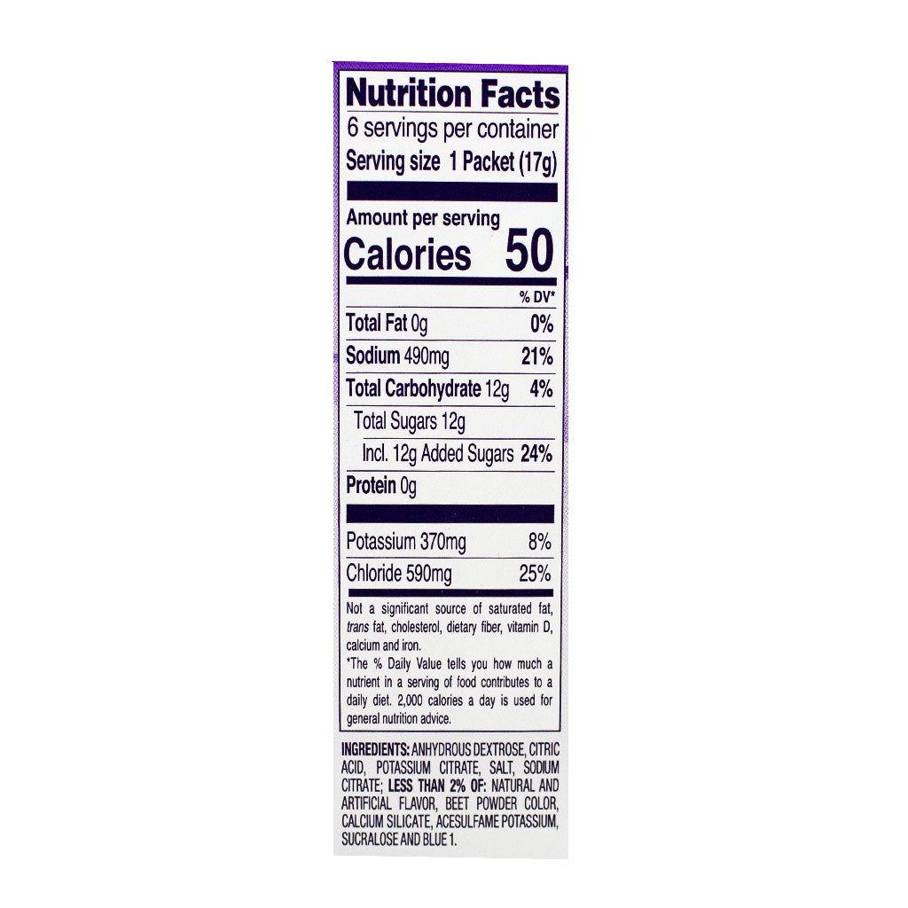 24 pieces of Pedialyte Grape Powder - 0.6 Oz.