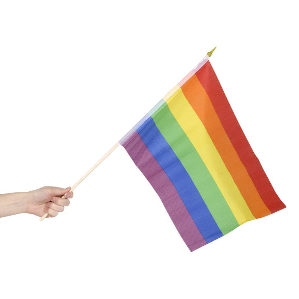 600 pieces 12" X 18" Rainbow Flag - Signs & Flags