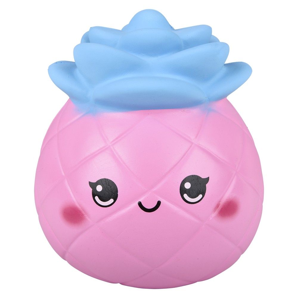 12 pieces Jumbo Squish Pineapple Color Expressions Mix 10 inch - Slime & Squishees