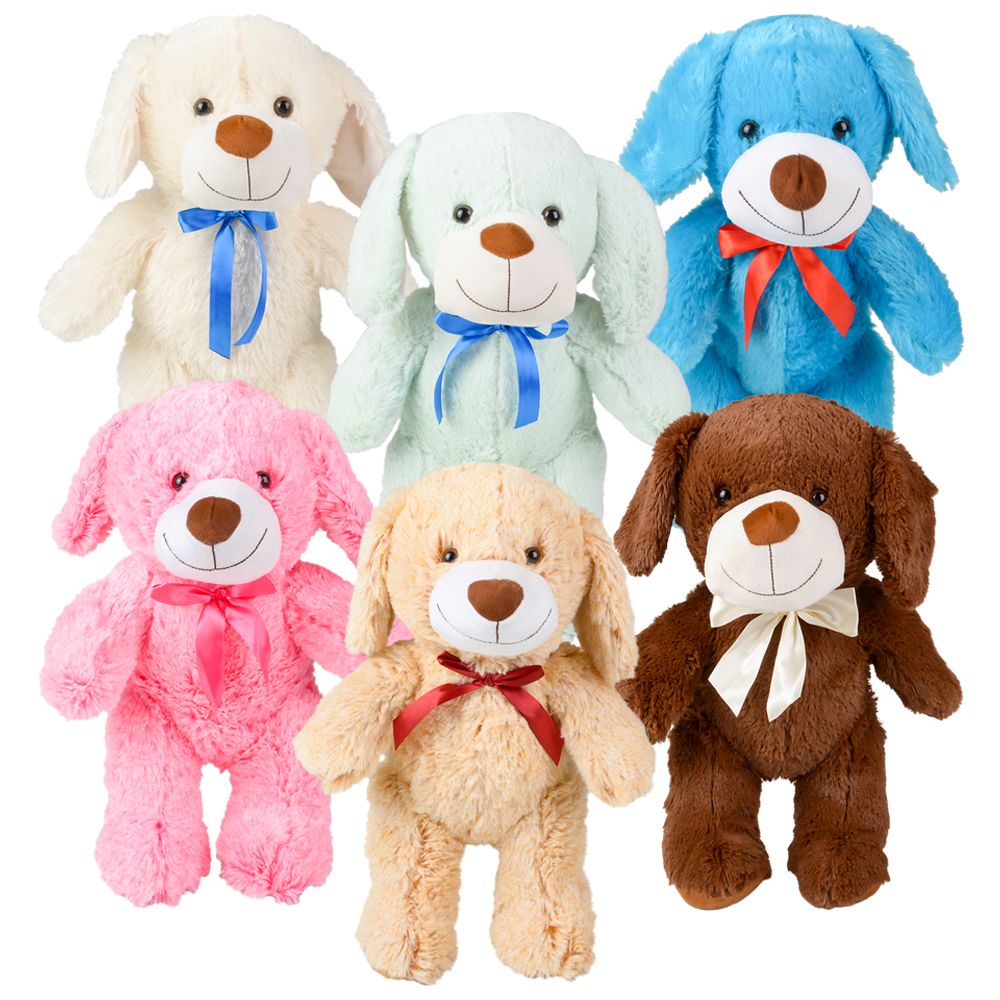 16 pieces 18" Dog Assortment - Plush Toys