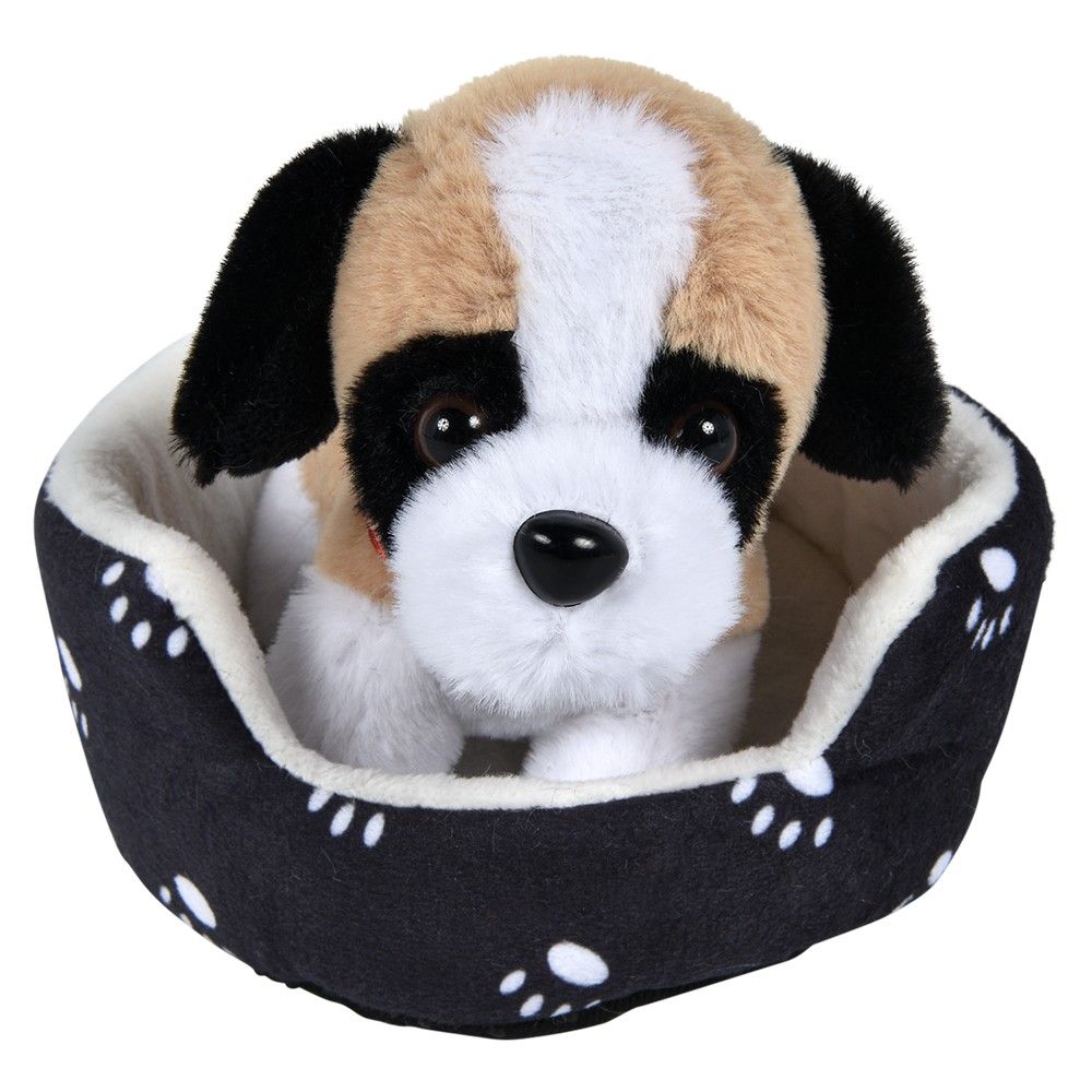 144 pieces 8 inch Dog In Bed - Plush Toys