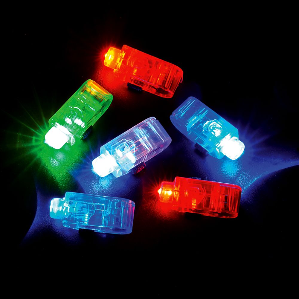 288 pieces 1" LighT-Up Finger Beams - Light Up Toys