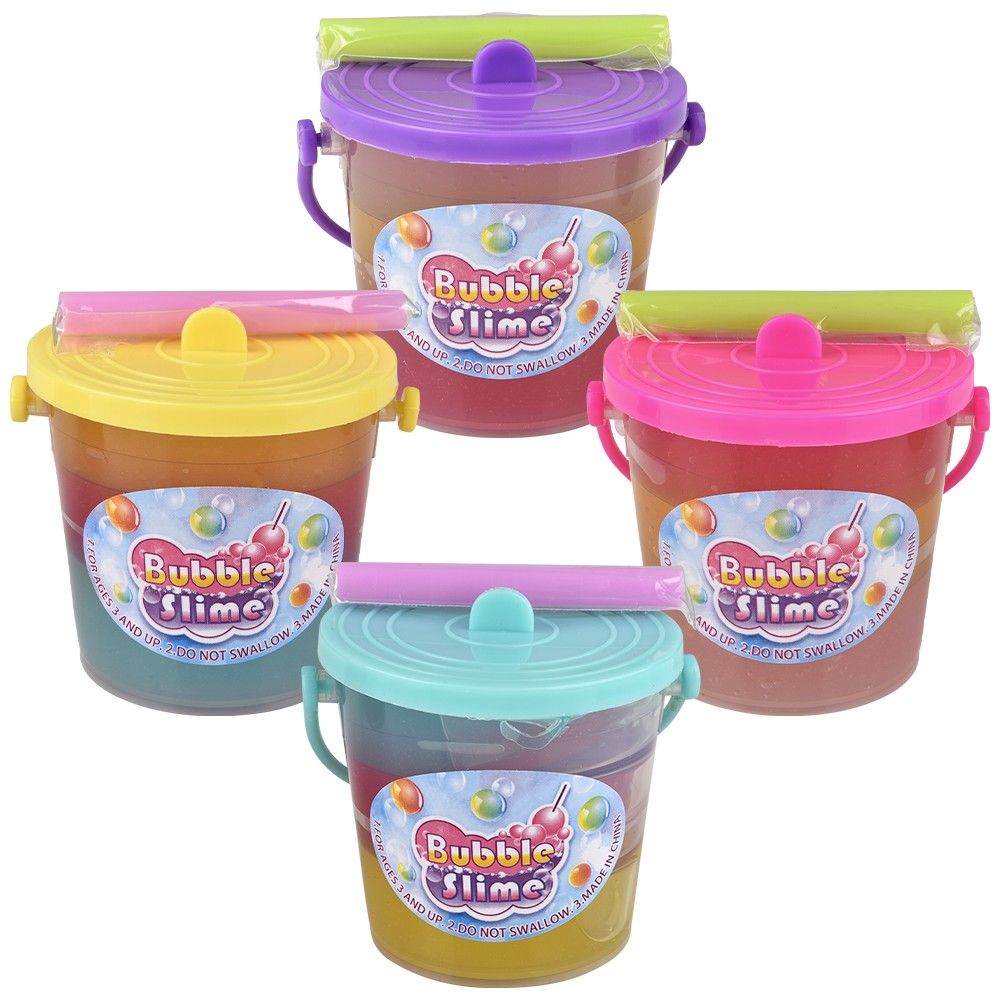 36 of 2.5 Inch Bucket Bubble Slime 12ct
